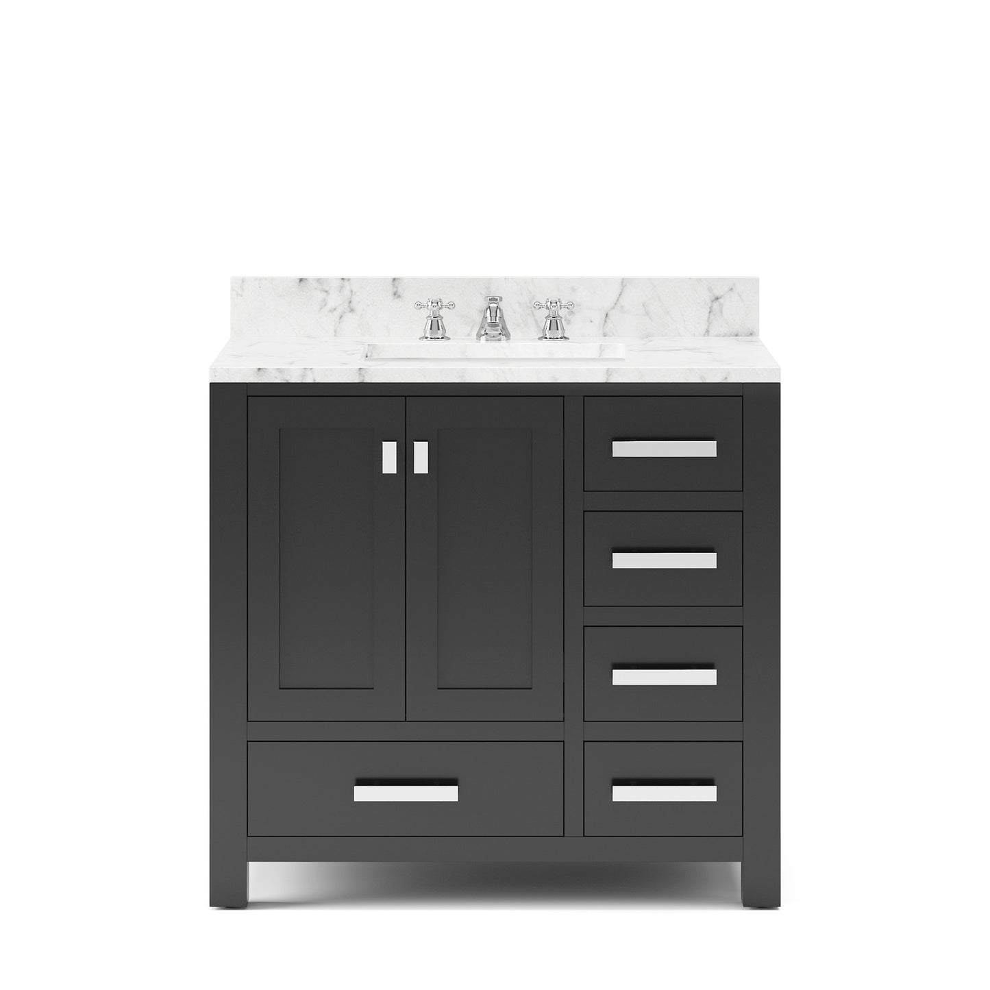 36 Inch Single Sink Bathroom Vanity set. The Madison Collection